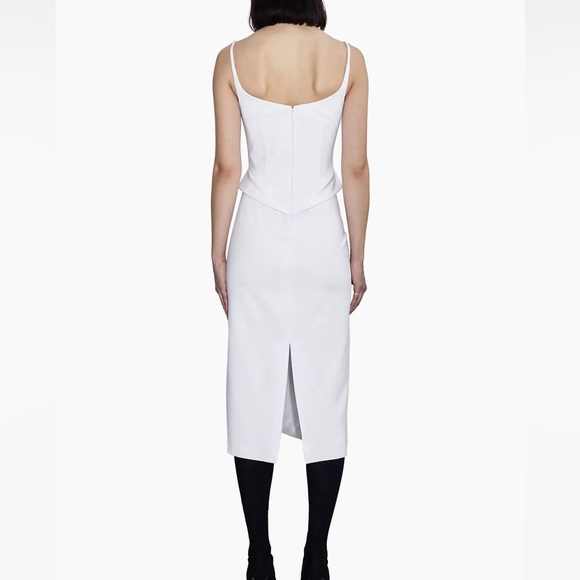 Et Ochs Gia Peplum Midi-Dress Size 4 NWT - Picture 4 of 15